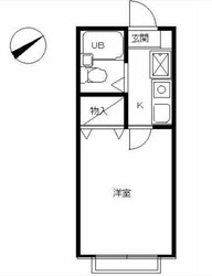 スカイピア二子新地の物件間取画像